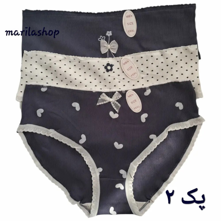 شورت زنانه سایز بزرگ کبریتی عروسکی مدل دلارا پک ۳ تایی | نرم، راحت و لطیف