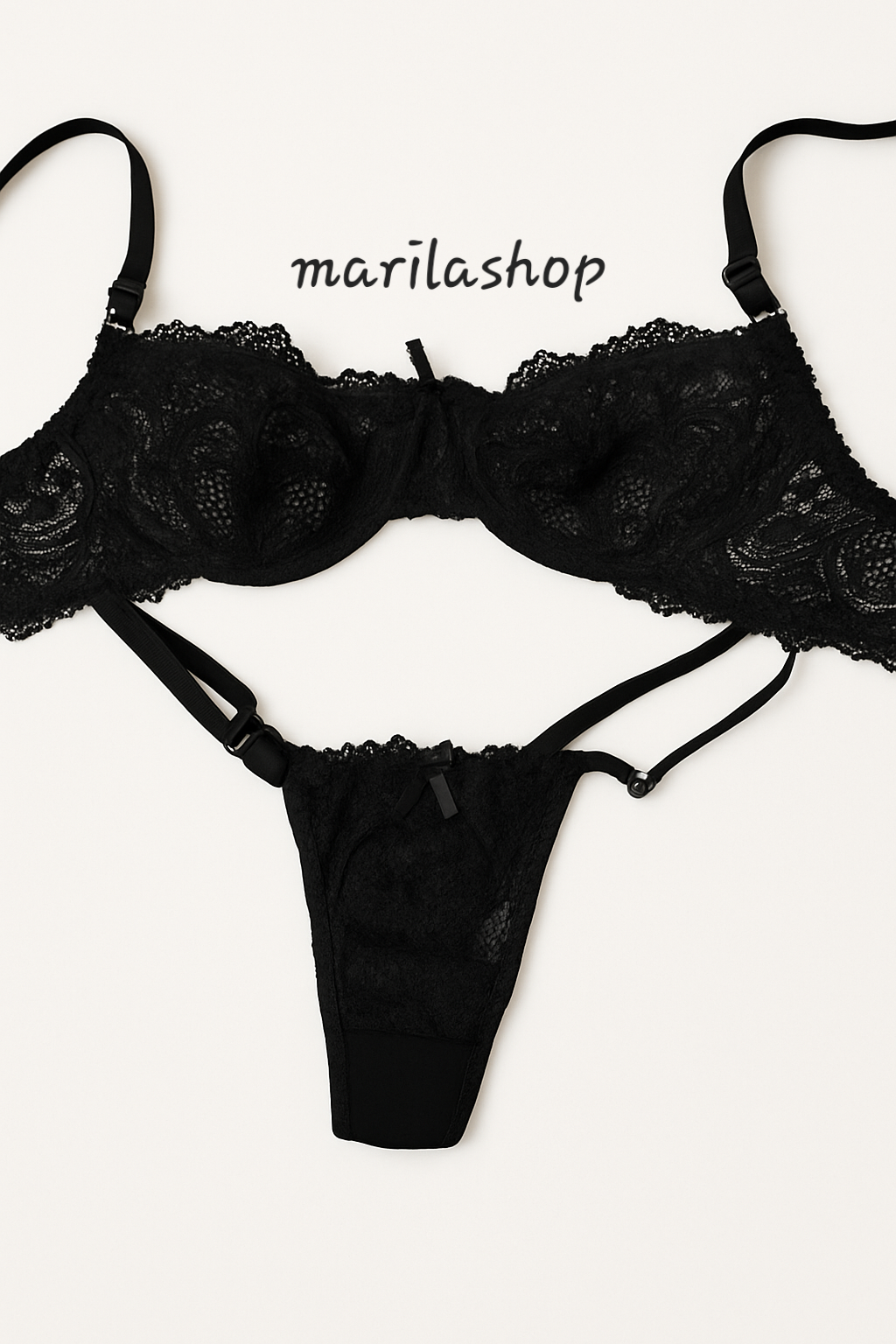 ست شورت سوتین گیپور برند ژوبین