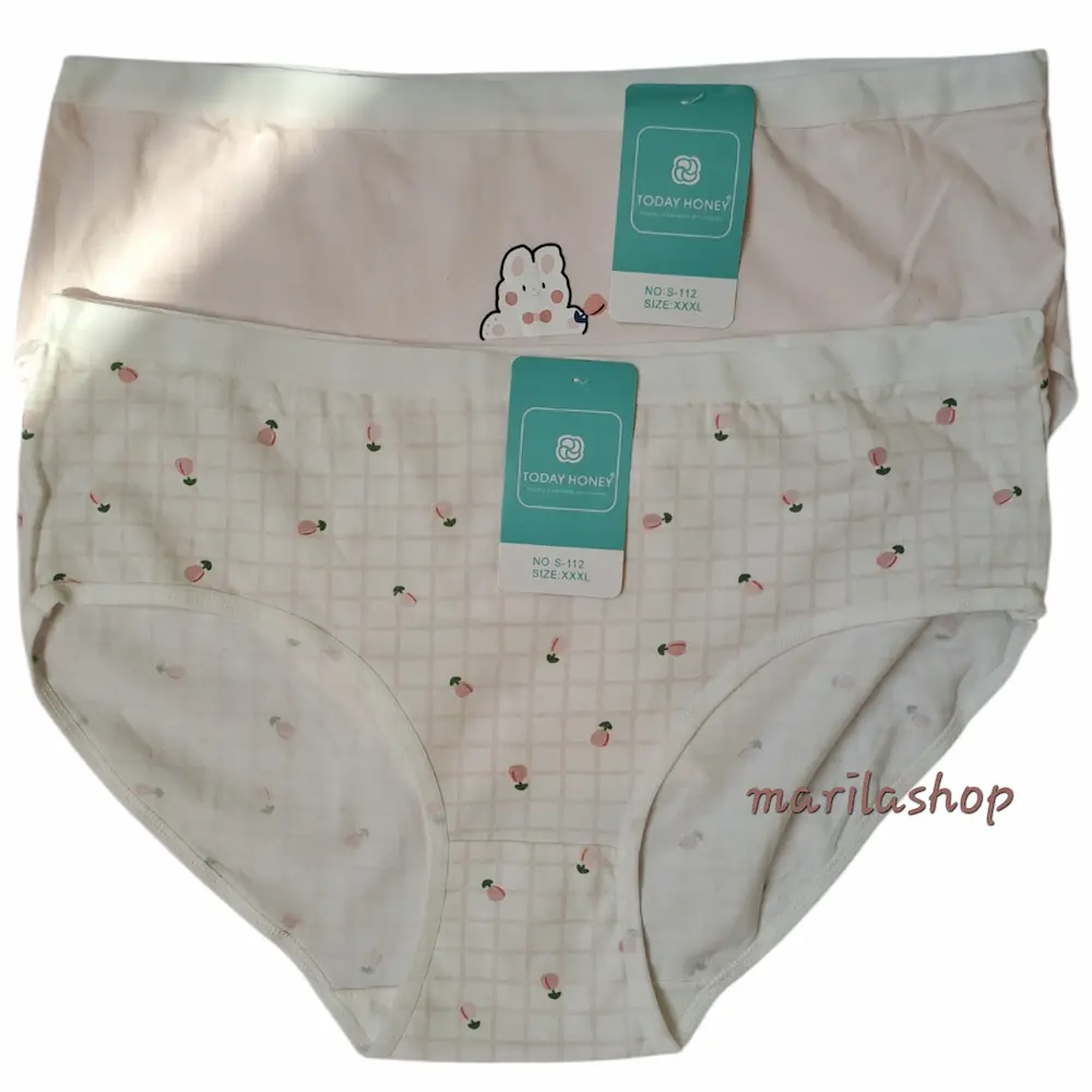 پک ۲ تایی شورت عروسکی سایز بزرگ مدل گل و خرگوش | نرم، راحت و خوشگل