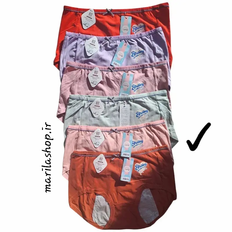 شورتکس وارداتی با لایه ی ضد نم - رنگ گلبهی روشن