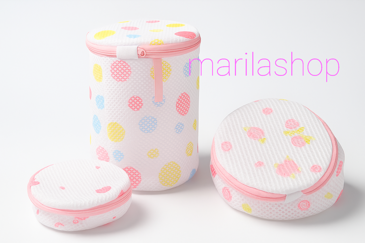 سبد شستشوی لباس زیر دولایه وارداتی سایز بزرگ