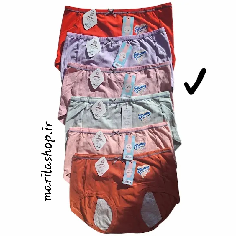 شورتکس وارداتی با لایه ی ضد نم - رنگ کالباسی