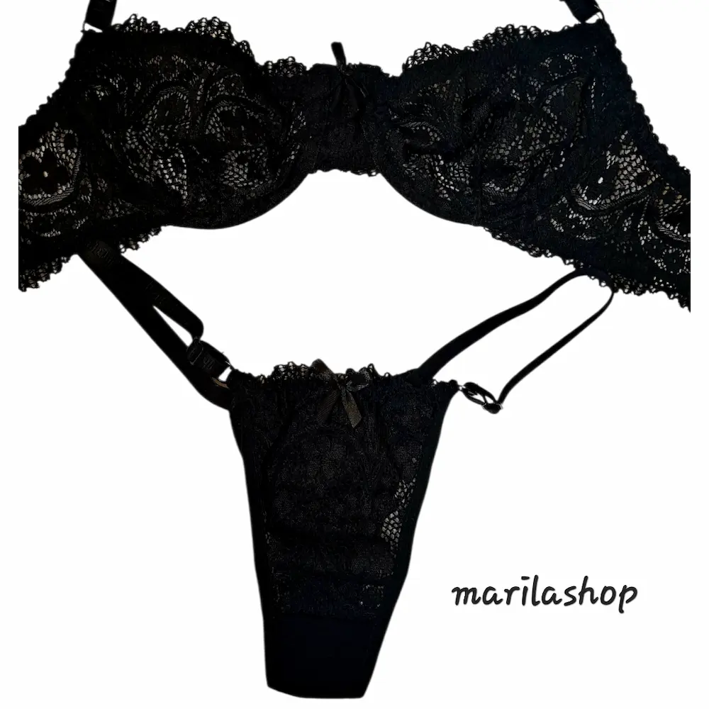 ست شورت سوتین گیپور برند ژوبین | راحت با کیفیت