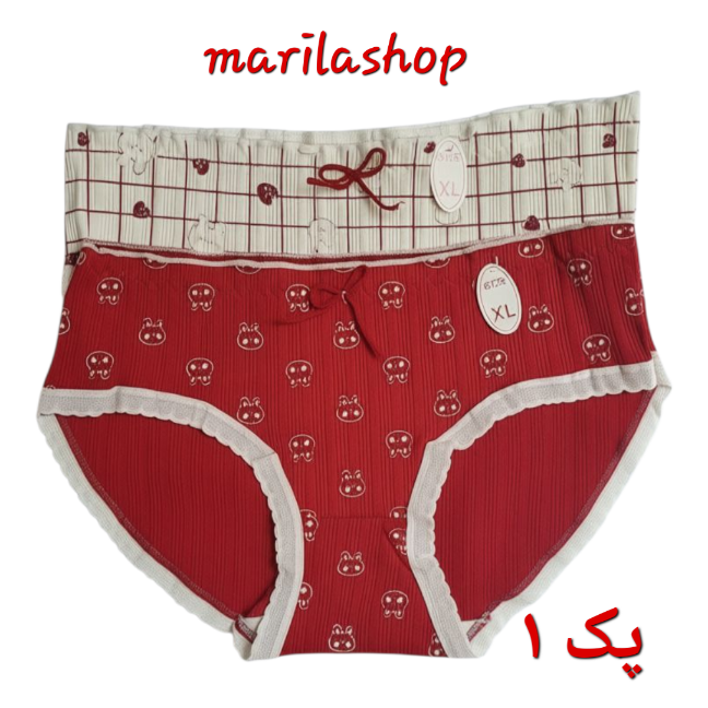 پک ۲ عددی شورت عروسکی مدل نل | نرم، راحت و خوشگل