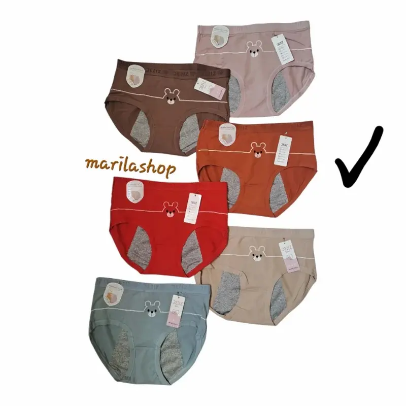 شورتکس عروسکی وارداتی برند دنیز - رنگ آجری