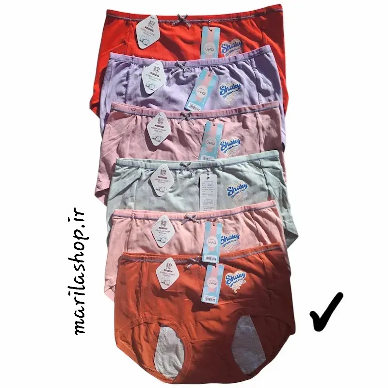 شورتکس وارداتی با لایه ی ضد نم - رنگ آجری